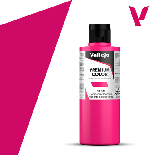 Vallejo Premium Color Magenta Fluorescent (200ml)