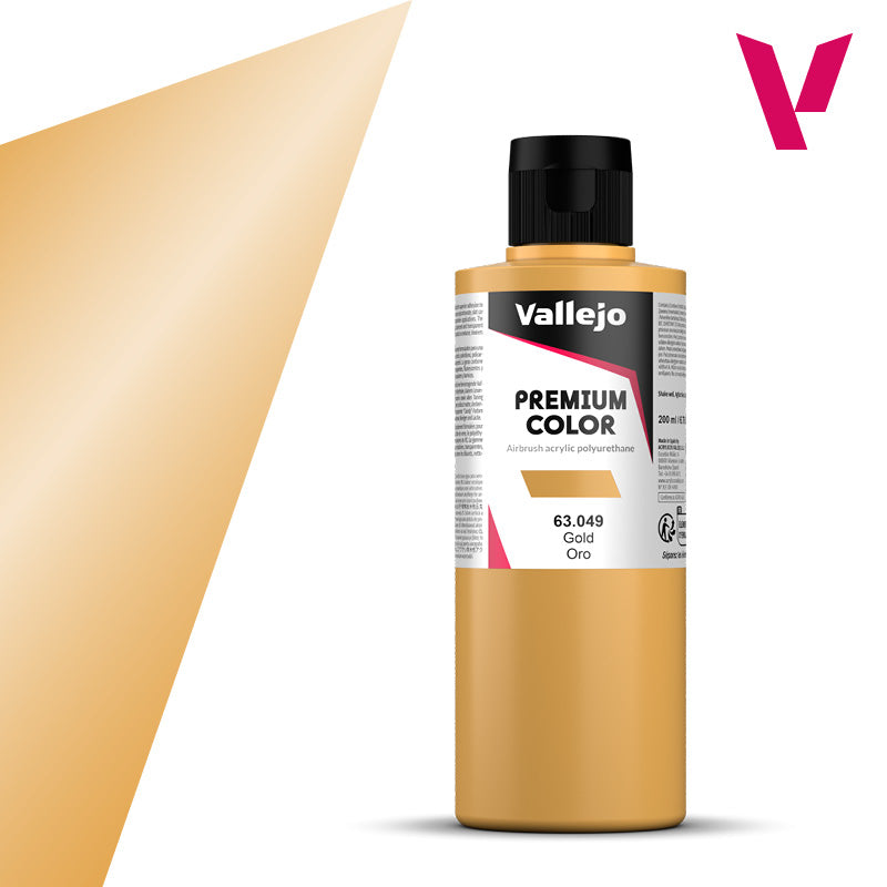 Vallejo Premium Color Gold (200ml)