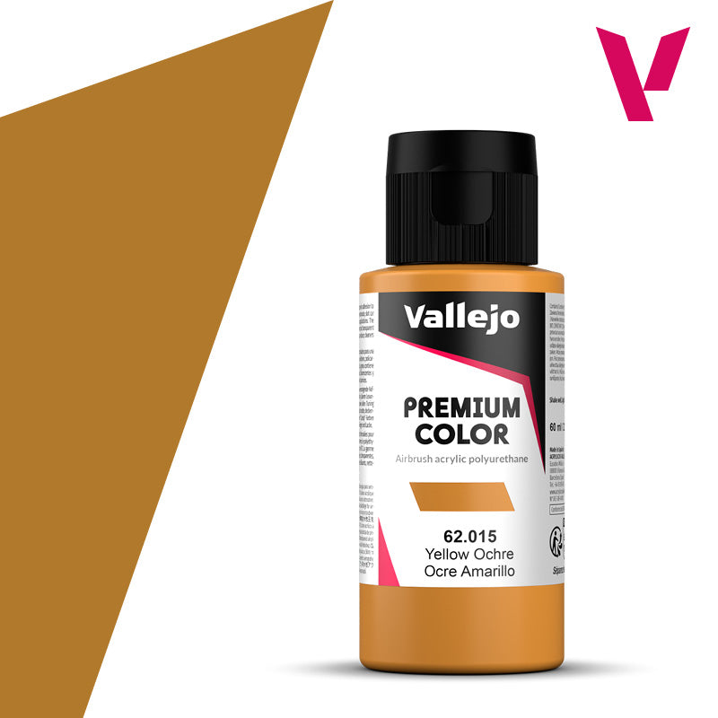 Vallejo Premium Color Yellow Ochre (60ml)