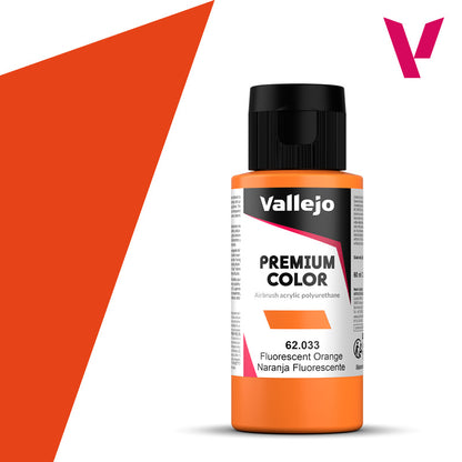 Vallejo Premium Color Orange Fluorescent (60ml)