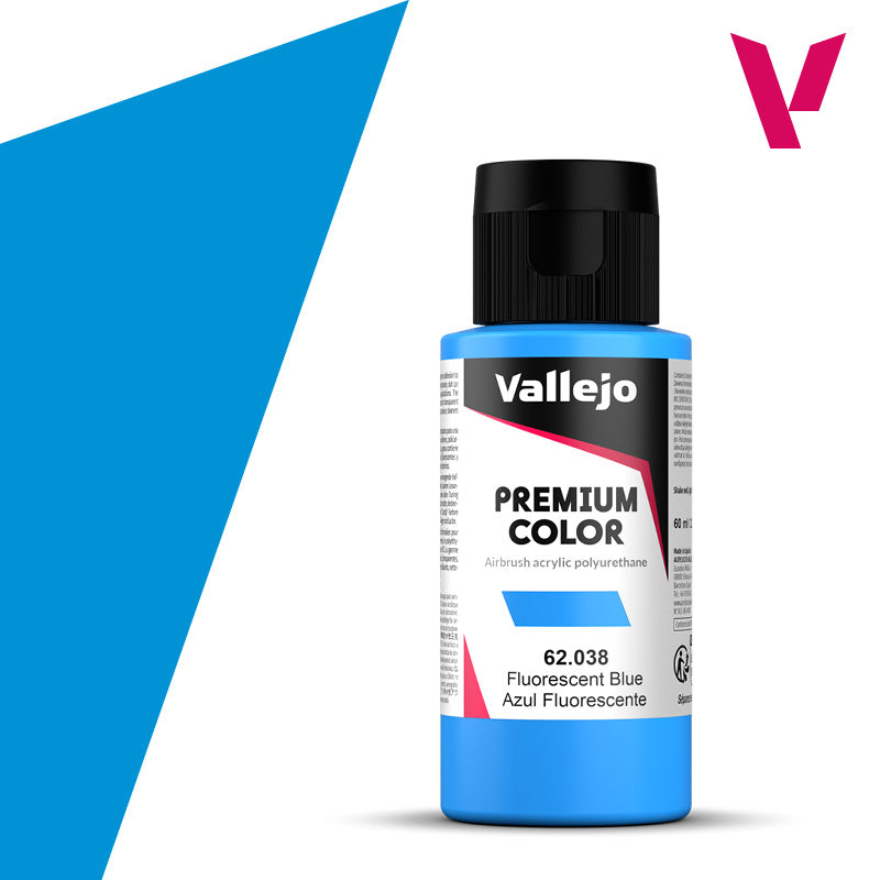 Vallejo Premium Color Blue Fluorescent (60ml)