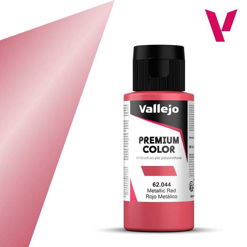 Vallejo Premium Color Metallic Red (60ml)