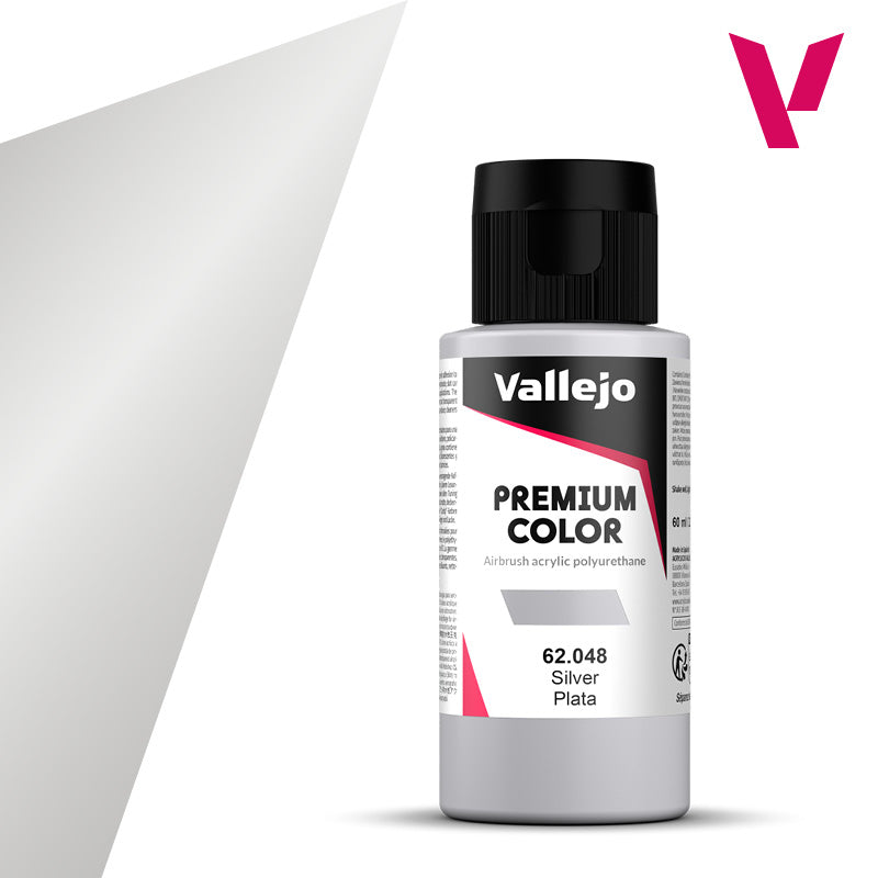Vallejo Premium Color Silver (60ml)
