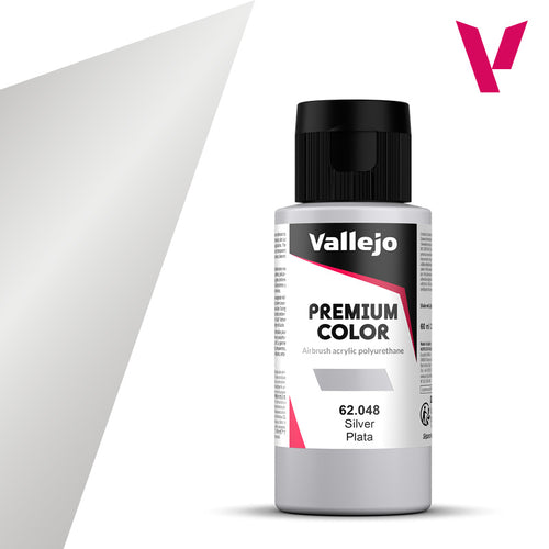 Vallejo Premium Color Silver (60ml)