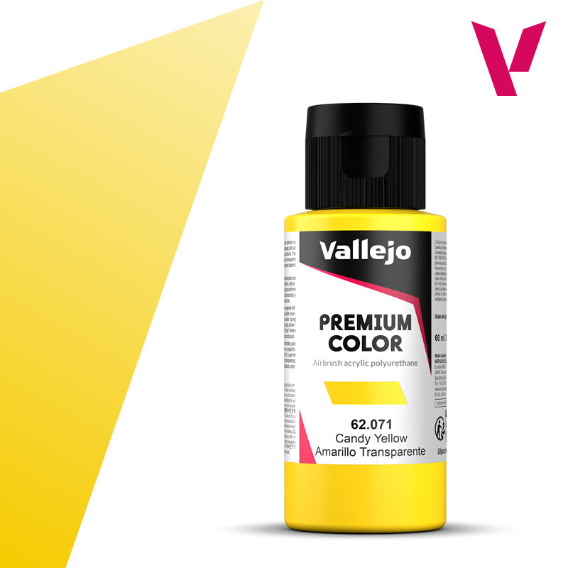 Vallejo Premium Color Candy Yellow (60ml)