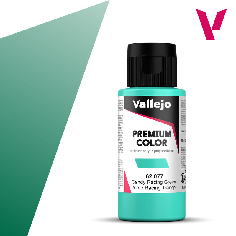 Vallejo Premium Color Candy Racing Green (60ml)
