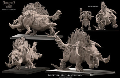 Razortusks Multi-Part Regiment
