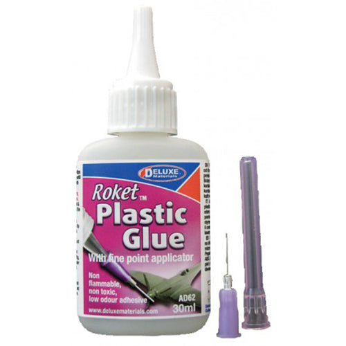 Deluxe Materials Roket Plastic Glue (30ml)