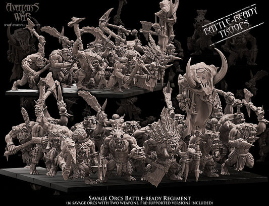 Savage Orc Regiment