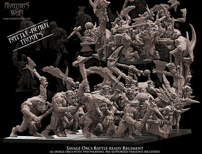 Savage Orc Regiment