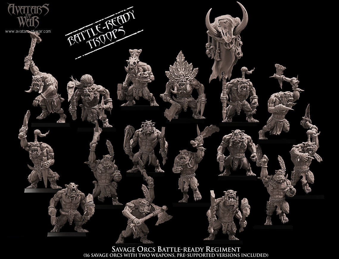 Savage Orc Regiment
