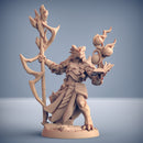 Scramax the Battlemage with scenic base