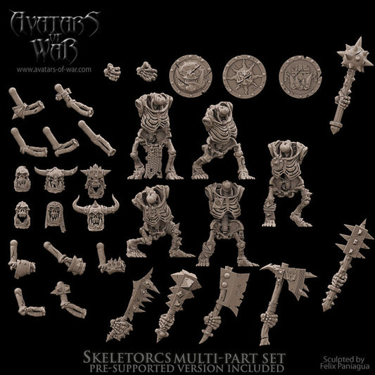 Orc Skeletons Multi-Part Regiment