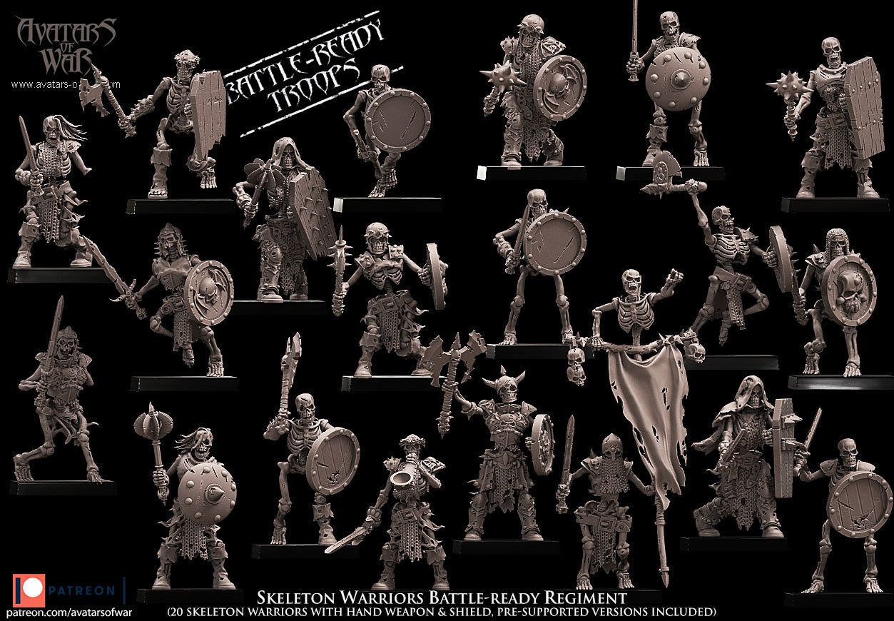 Skeleton Warriors Regiment