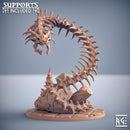 Maneater Skullnaga with scenic base