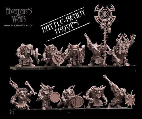 Snagspit's Stingers, Goblins with Spears Regiment