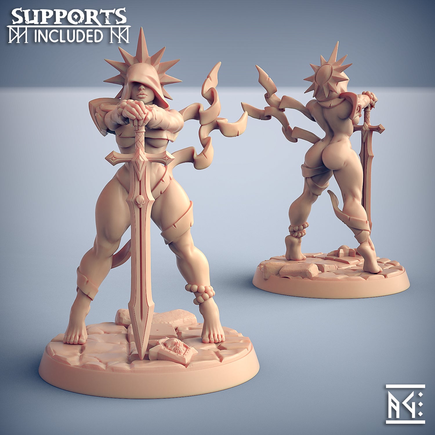 Solaria the Requiem Beauty with scenic base