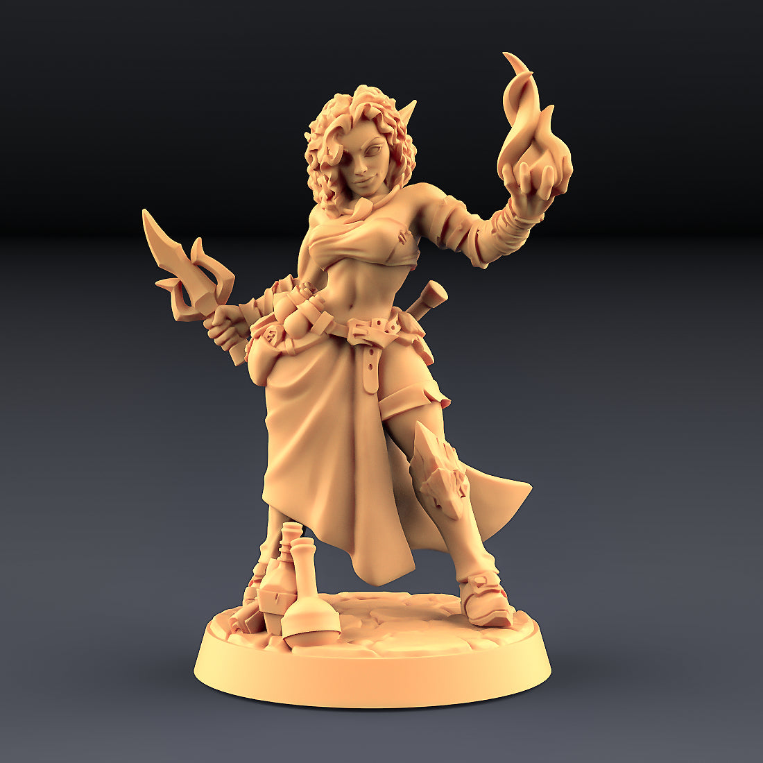Sony Jona the Sorceress with scenic base