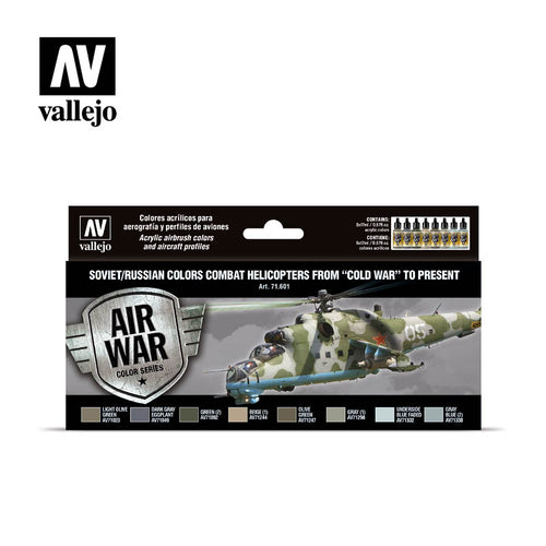 Vallejo Model Air Soviet and Russian Helicopters (1946-now) Set