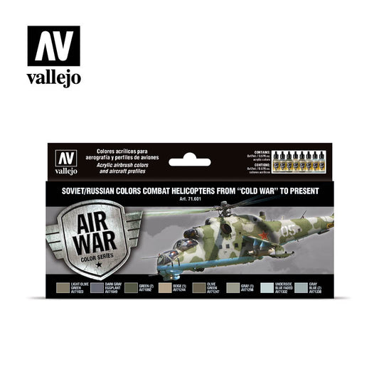 Vallejo Model Air Soviet and Russian Helicopters (1946-now) Set