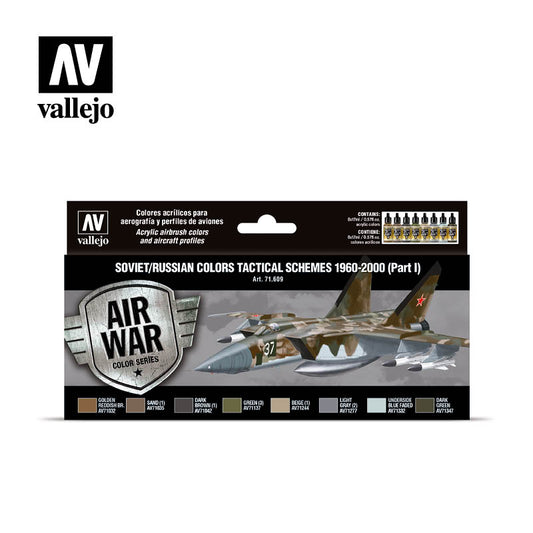 Vallejo Model Air Soviet and Russian Tactical Schemes Part I (1960-2000) Set