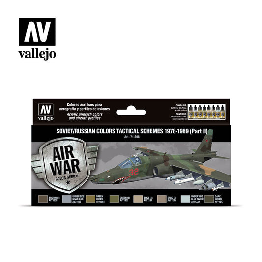 Vallejo Model Air Soviet and Russian Tactical Schemes Part II (1978-89) Set