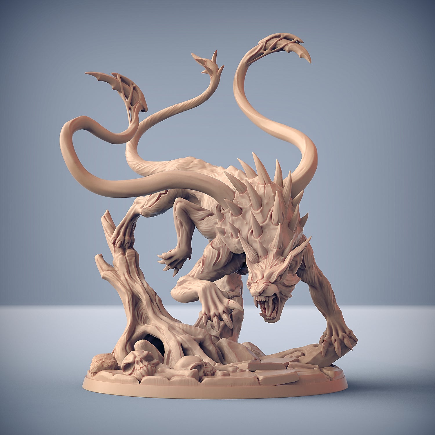 Fiend Guild Artisan Guild - Bonegnasher Gnolls - Stalkerfiend – Mierce Miniatures