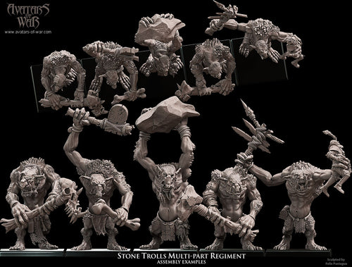 Stone Troll Multi-Part Regiment