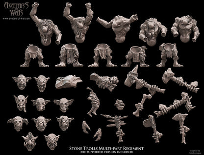 Stone Troll Multi-Part Regiment