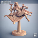 Princess Thamin the Rakshakin Beauty with scenic base