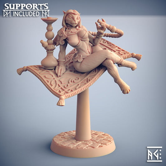 Princess Thamin the Rakshakin Beauty with scenic base