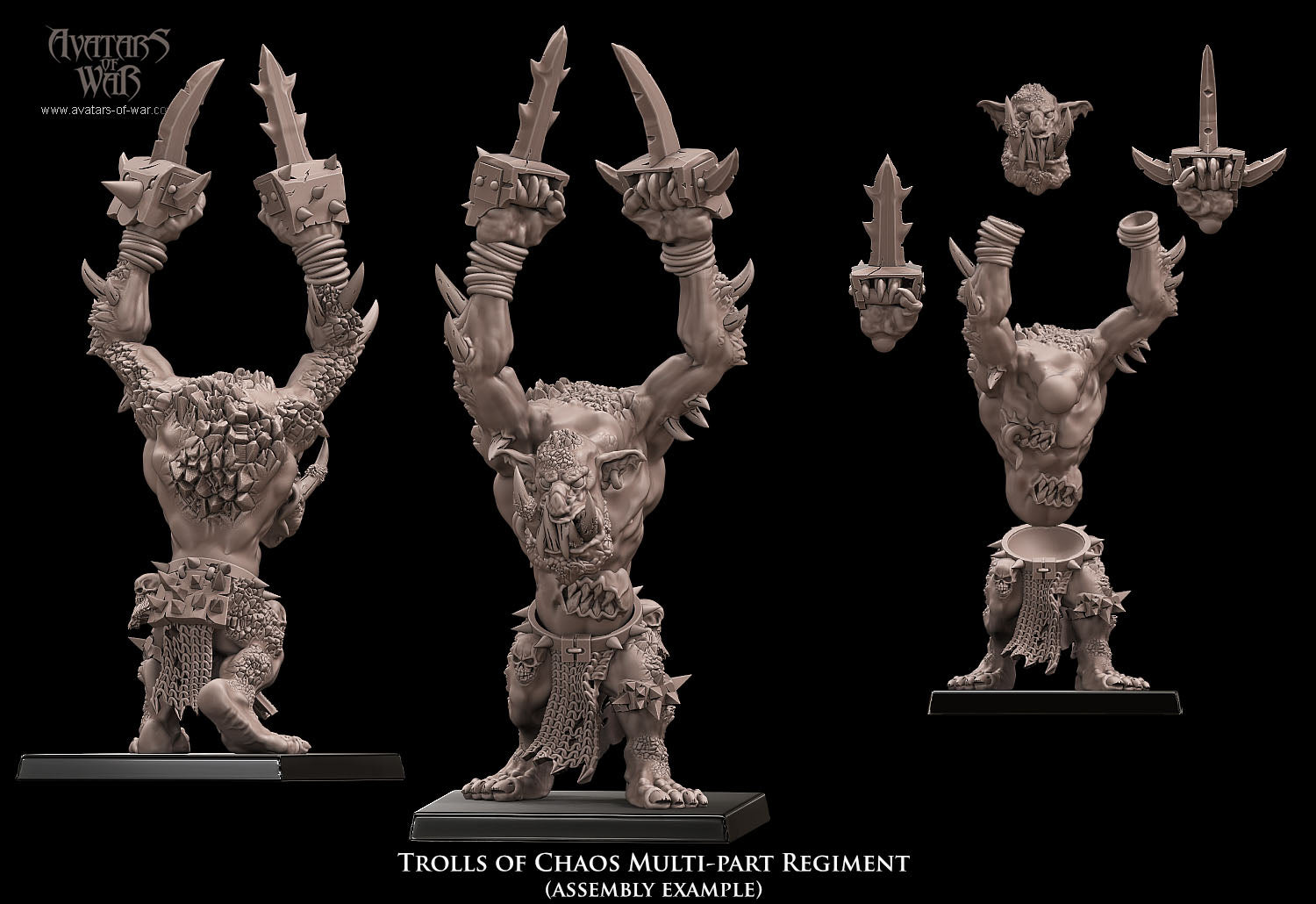 Trolls of Chaos Multi-Part Regiment