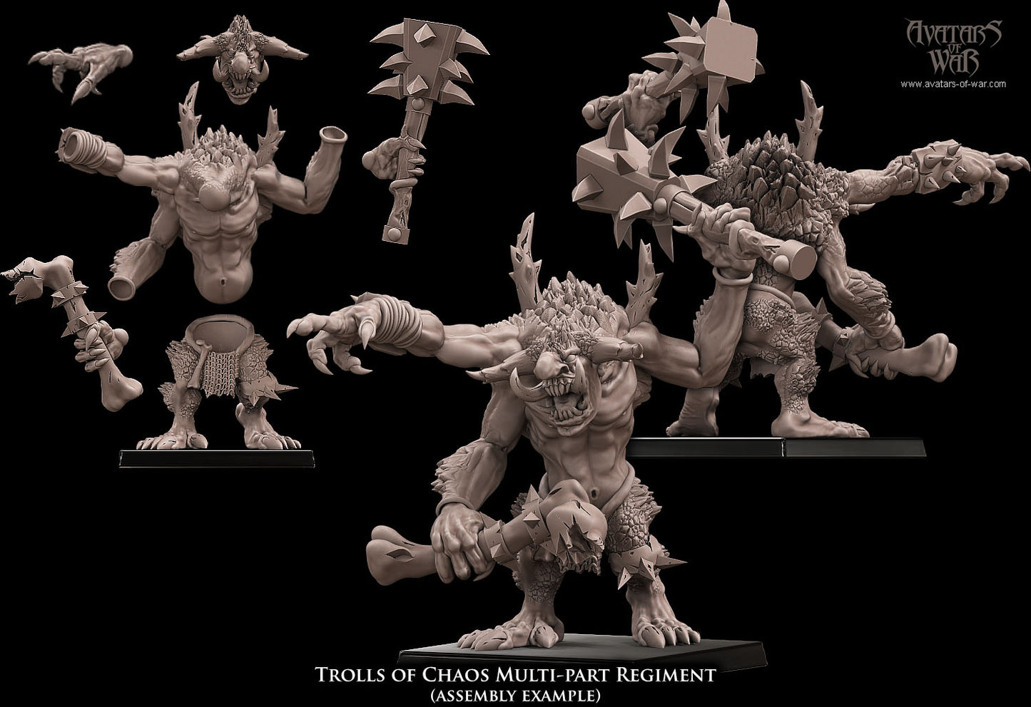 Trolls of Chaos Multi-Part Regiment