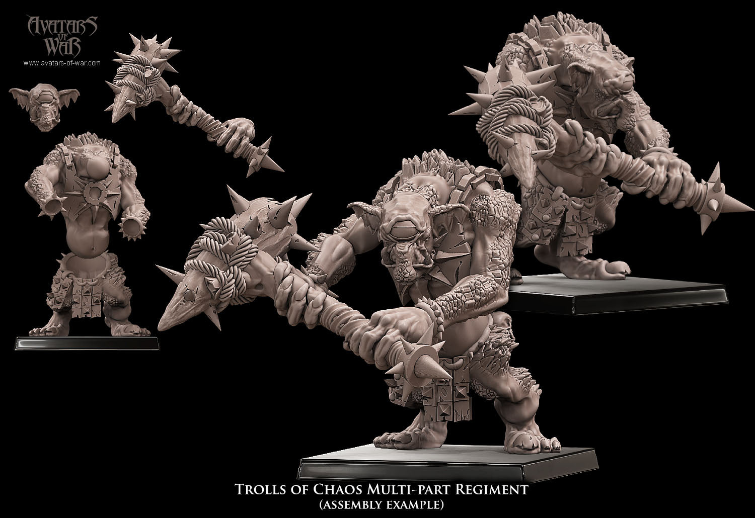 Trolls of Chaos Multi-Part Regiment