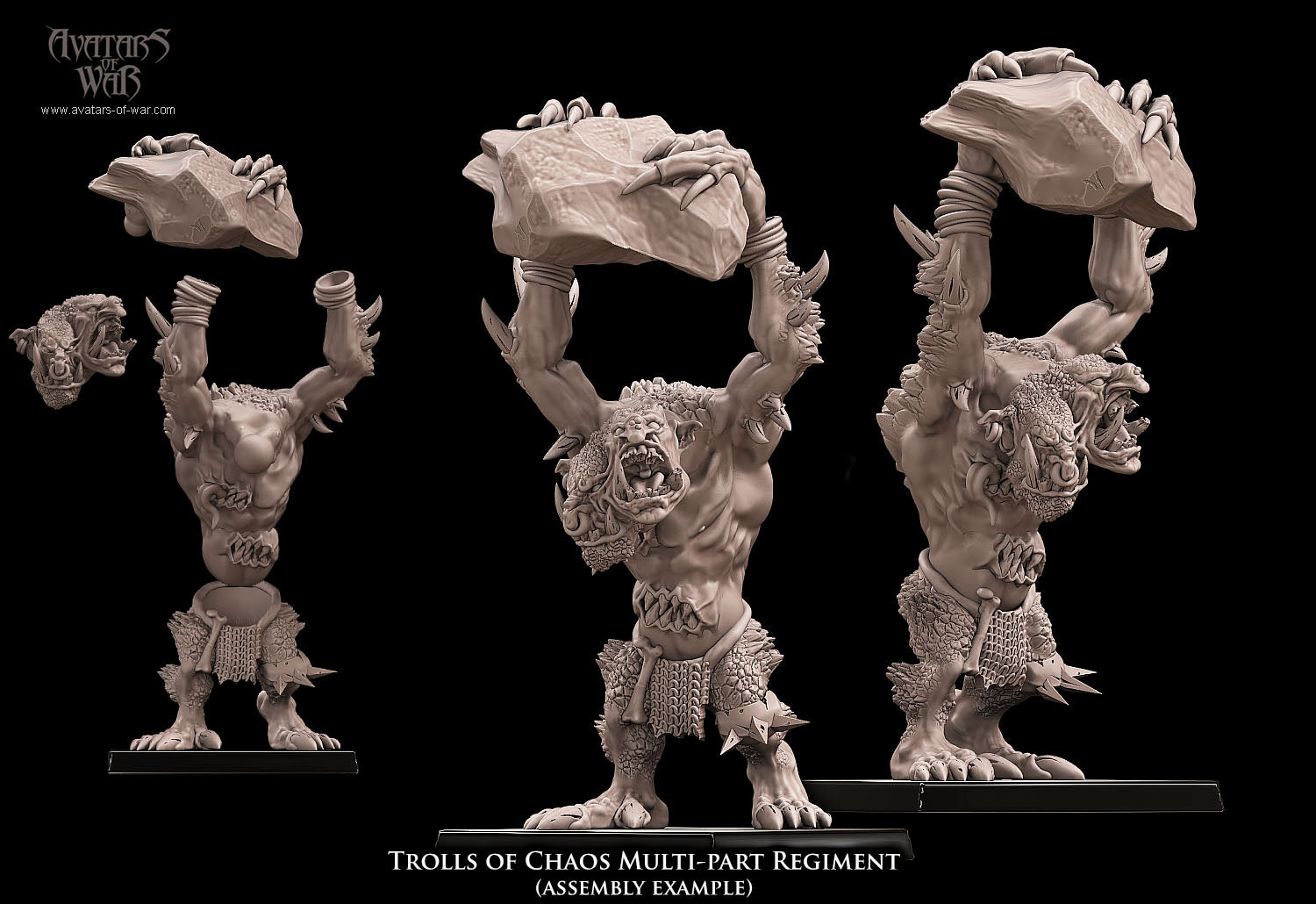 Trolls of Chaos Multi-Part Regiment