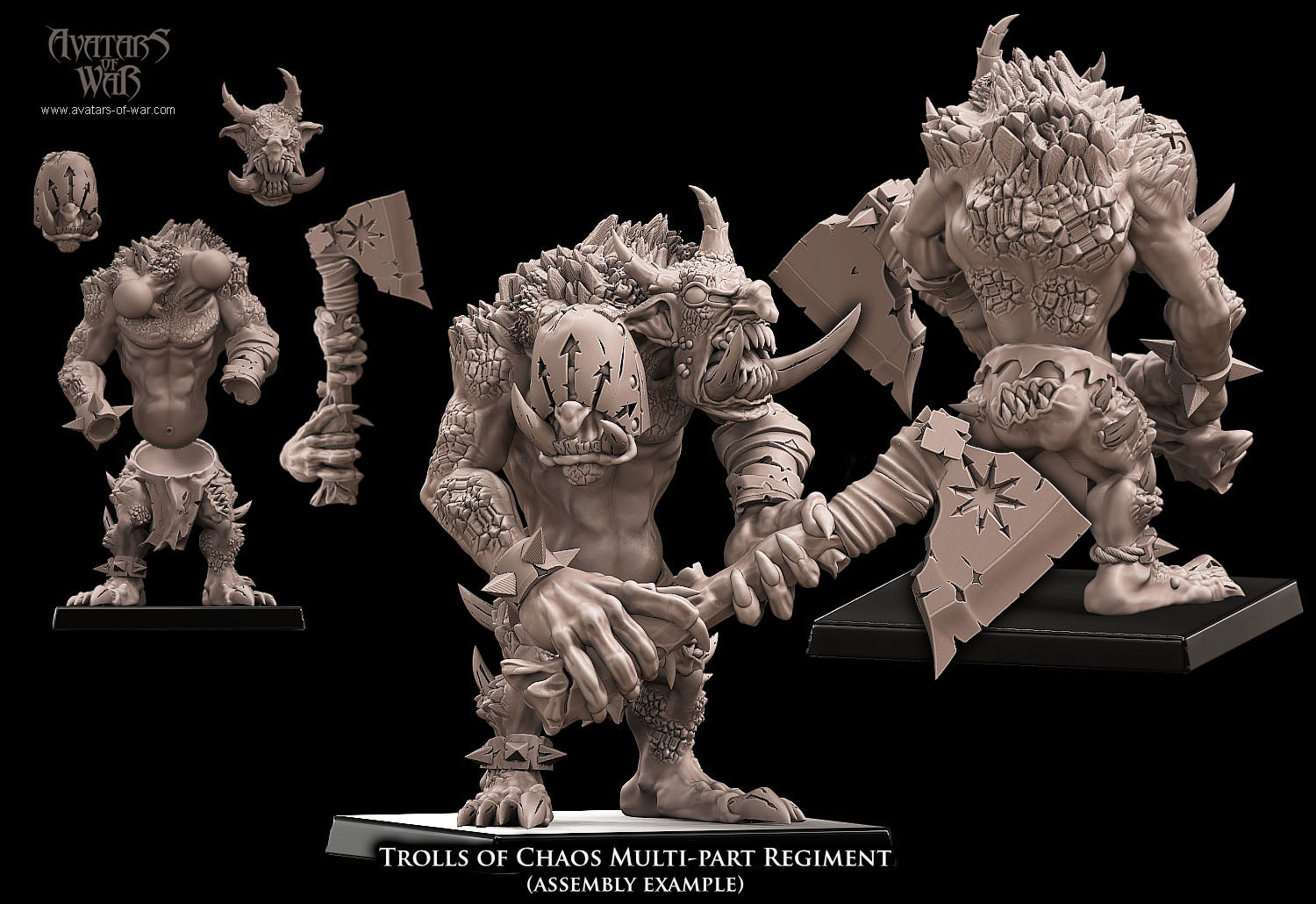 Trolls of Chaos Multi-Part Regiment