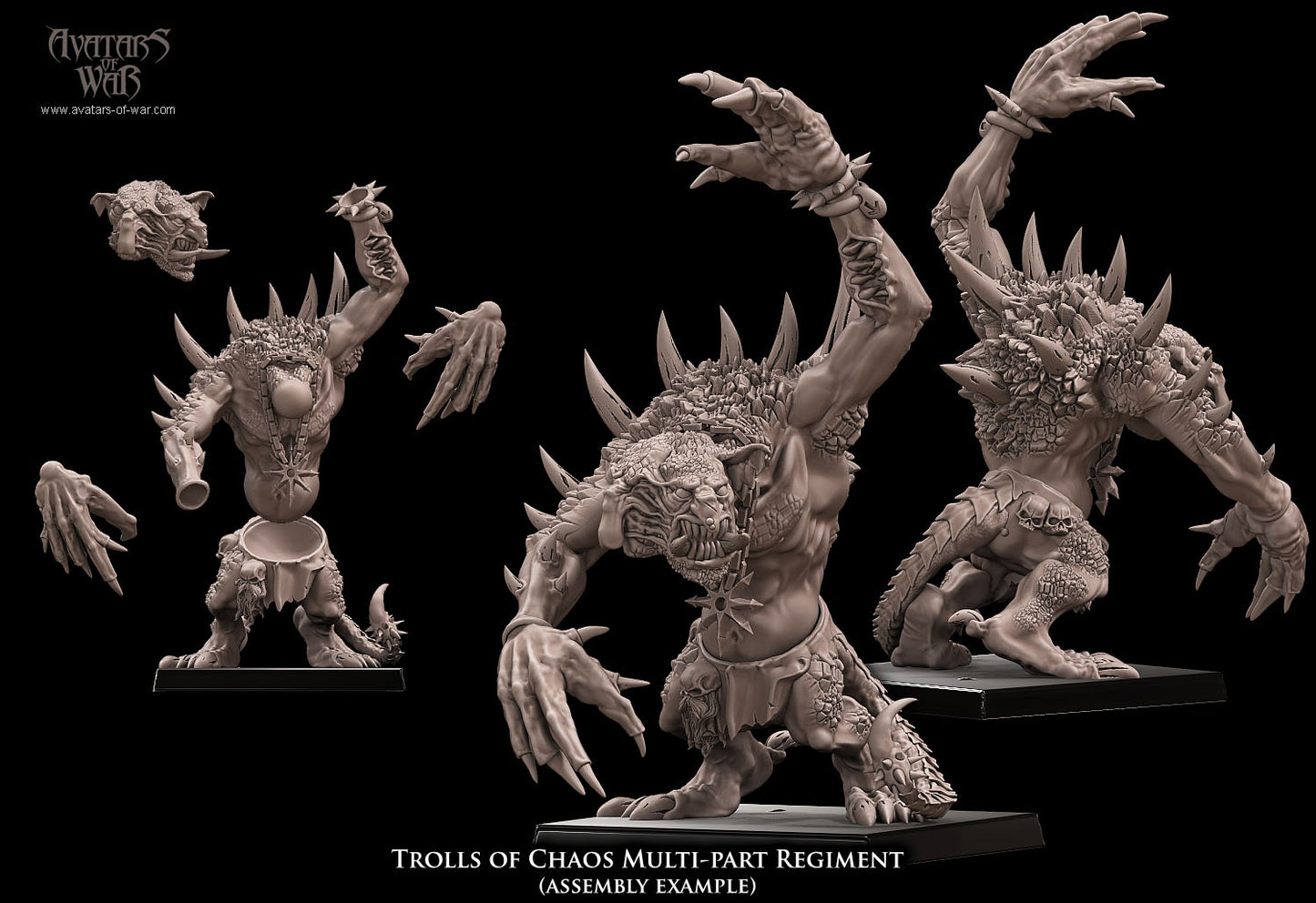 Trolls of Chaos Multi-Part Regiment