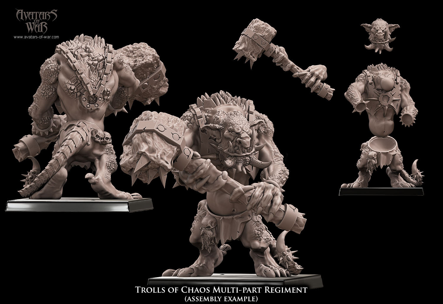Trolls of Chaos Multi-Part Regiment