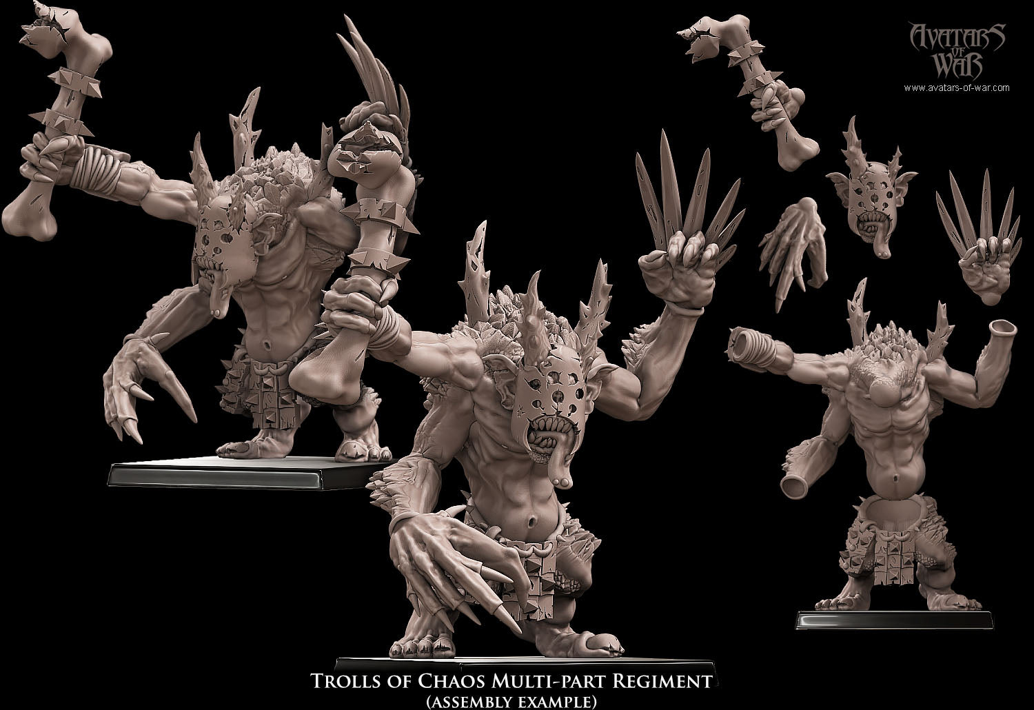 Trolls of Chaos Multi-Part Regiment