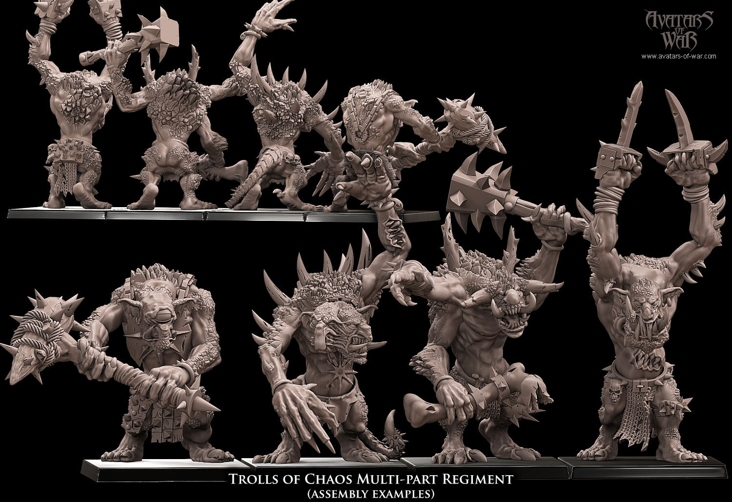 Trolls of Chaos Multi-Part Regiment