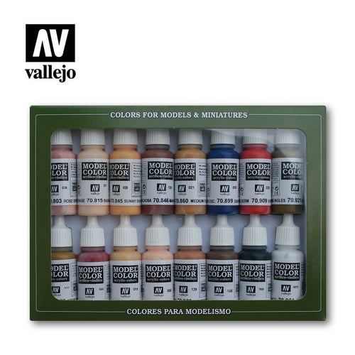 Vallejo Model Color Face and Skin Colours Set