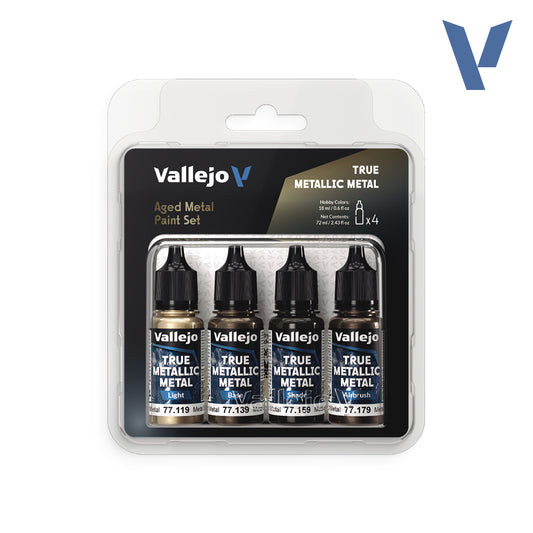 Vallejo TMM Aged Metal Set