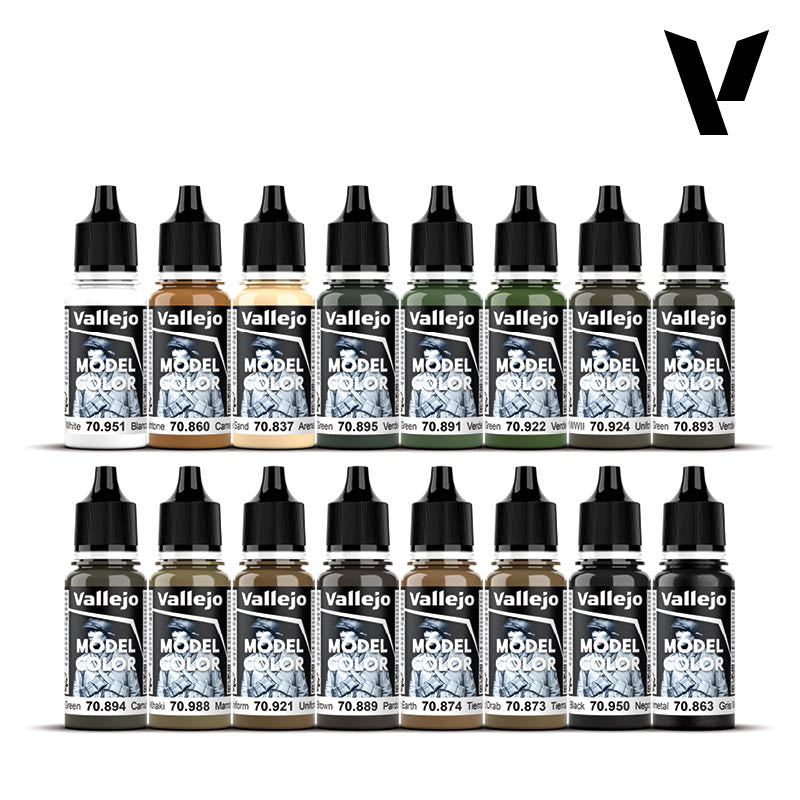 Vallejo Model Color WWII Allies Set