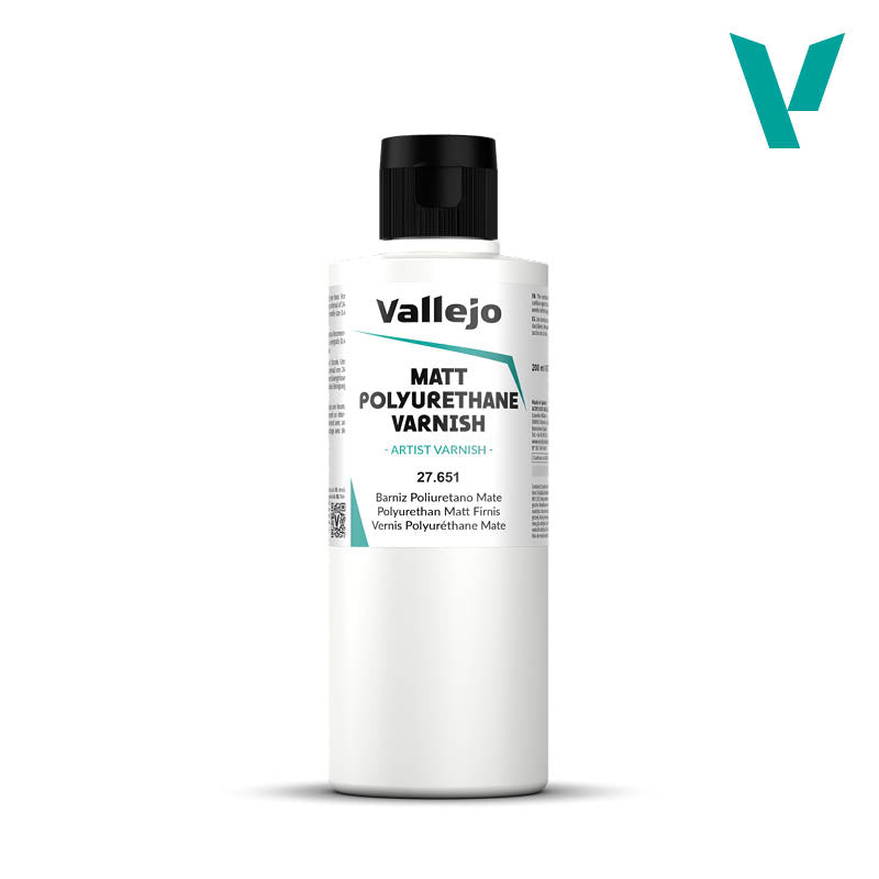 Vallejo Matt Polyurethane Varnish (200ml)