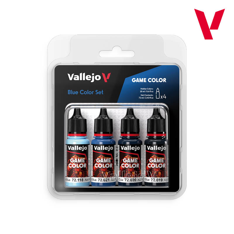 Vallejo Game Color Blue Colours Set