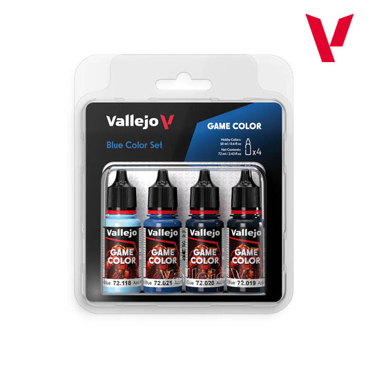 Vallejo Game Color Blue Colours Set