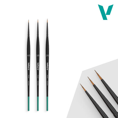 Vallejo Detail Brush Definition Set (4/0, 3/0, 2/0)