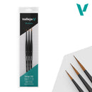 Vallejo Detail Brush Design Set (Sizes 0, 1, 2)