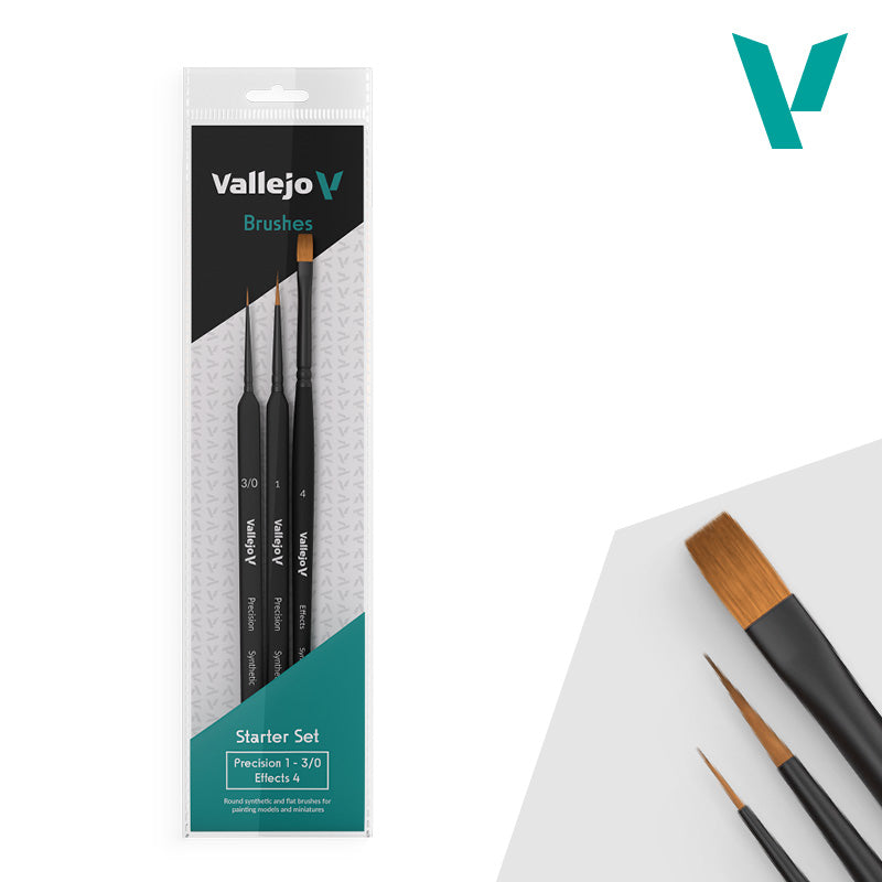 Vallejo Precision Brush Starter Set
