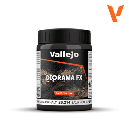 Vallejo Diorama FX Black Lava or Asphalt